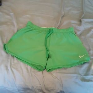 Nike shorts with built-in compression shorts
